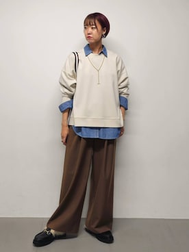 AZさん（レディース・165cm）の秋コーディネート