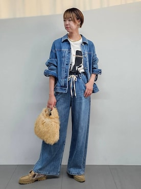 「アイテム（ネックレス）」を使った、AZさん（レディース・165cm・30代）の夏コーディネート