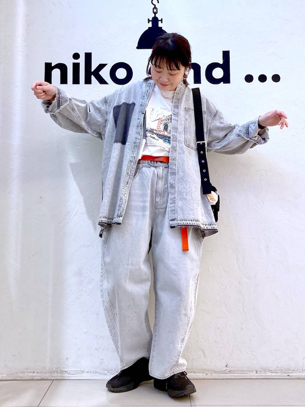 NKJ 2025SS】WORK BIG DENIM SHIRTを使った人気ファッション