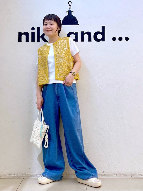 竹下玲奈×NAVYS】コラボ ホックアジャストパンツ（その他パンツ
