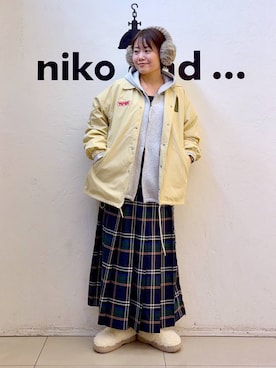 カワモトさん（レディース・162cm）の冬コーディネート