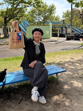カワモトさん（レディース・162cm）の春コーディネート