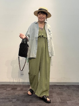 カワモトさん（レディース・162cm）の夏コーディネート
