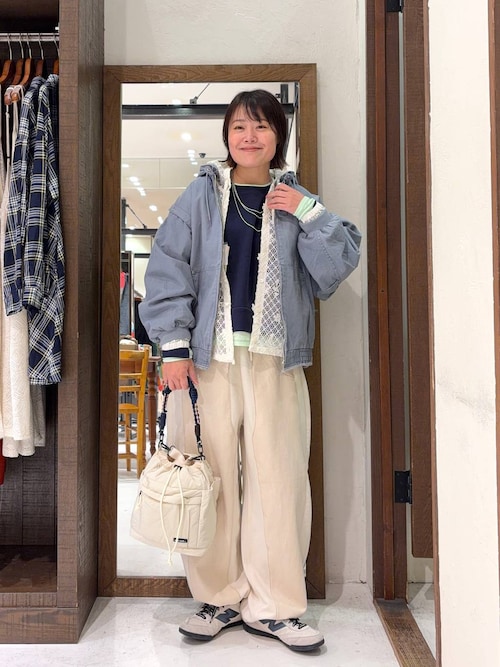 3Dフラワーメッシュフーディー（パーカー）｜niko and（ニコアンド