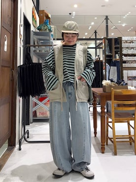 カワモトさん（レディース・162cm）の冬コーディネート