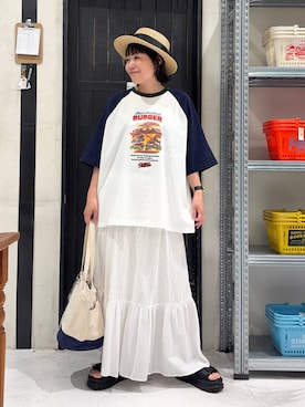 カワモトさん（レディース・162cm）の春コーディネート