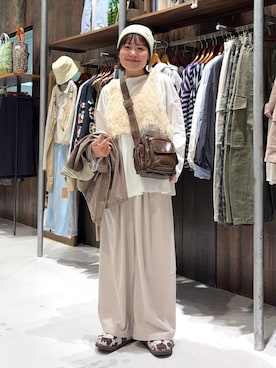 カワモトさん（レディース・162cm）の春コーディネート