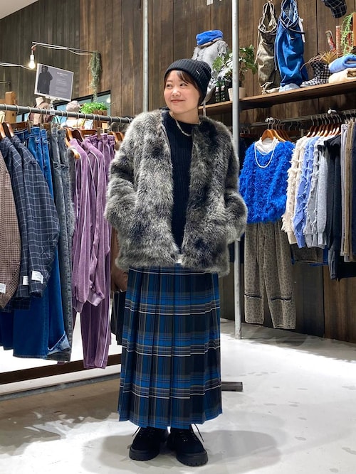 セール】フサフサアソートファーブルゾン（ブルゾン）｜niko and