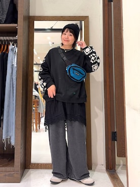 カワモトさん(レディース・162cm)の冬コーディネート