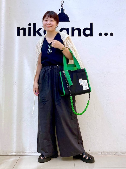 完売品　試着のみ　ニコアンド　メッシュパーカー　Mサイズ niko and・・・ 新品misayoメッシュパーカー【Be with M