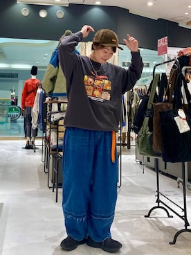 カワモトさん(レディース・162cm)の冬コーディネート