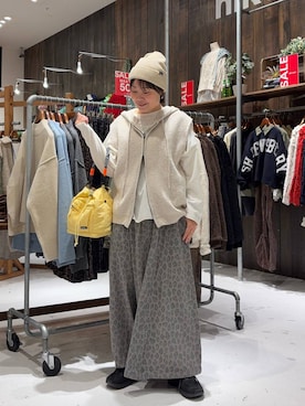 カワモトさん(レディース・162cm)の冬コーディネート