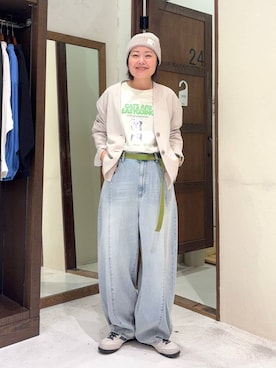 カワモトさん（レディース・162cm）の春コーディネート