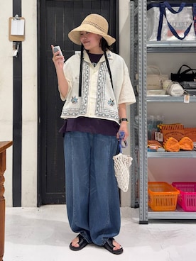 カワモトさん(レディース・162cm)の春コーディネート