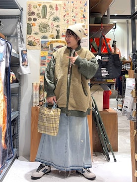 カワモトさん（レディース・162cm）の冬コーディネート