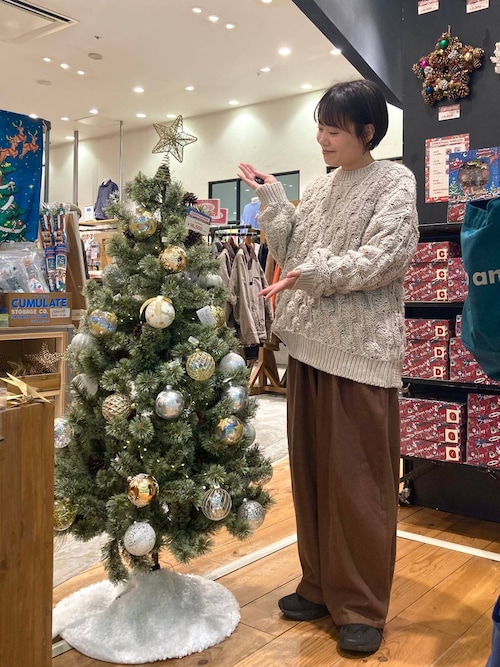 niko and ... クリスマスツリー 150cm☆オーナメントのおまけ付き 2025Xmas】クリスマスツリー150cm（インテリア雑貨）｜niko and