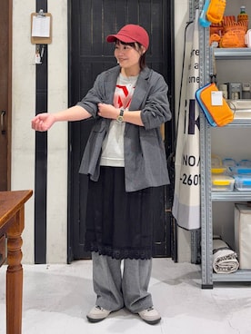 カワモトさん（レディース・162cm）の春コーディネート