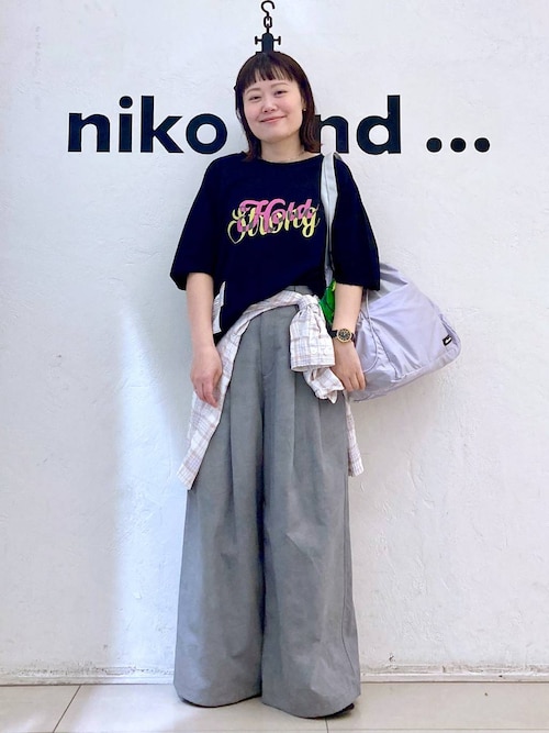Niko and… クラフトコード刺繍パンツ（その他パンツ）｜niko and