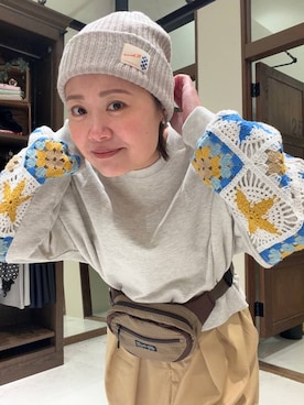 カワモトさん(レディース・162cm)の冬コーディネート