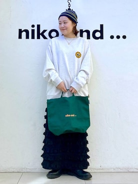 「アイテム（アクセサリー）」を使った、カワモトさん（レディース・162cm・30代）の秋コーディネート