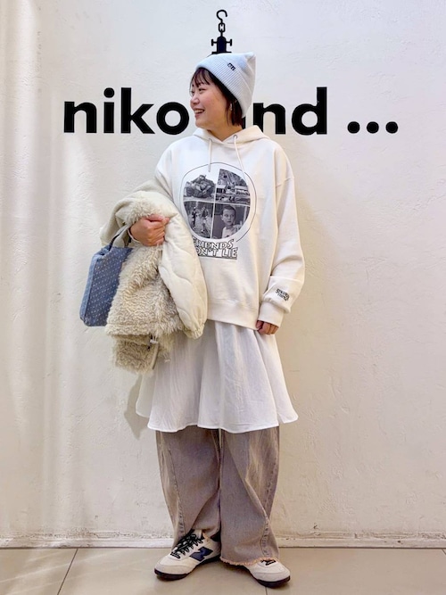 セール】パッチワークボアブルゾン（ブルゾン）｜niko and