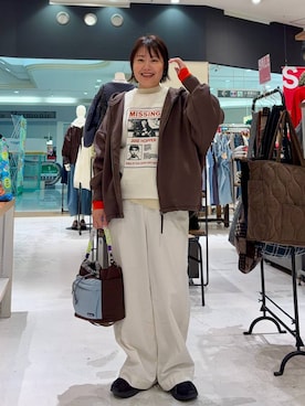 カワモトさん（レディース・162cm）の冬コーディネート