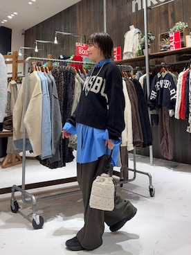 カワモトさん（レディース・162cm）の冬コーディネート