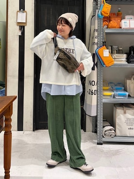 カワモトさん（レディース・162cm）の春コーディネート