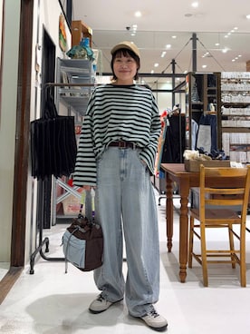 カワモトさん（レディース・162cm）の春コーディネート