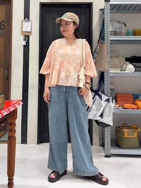 カワモトさん（レディース・162cm）の夏コーディネート