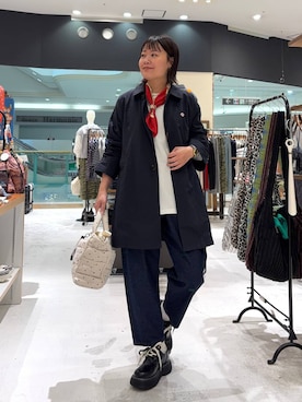 カワモトさん（レディース・162cm）の春コーディネート