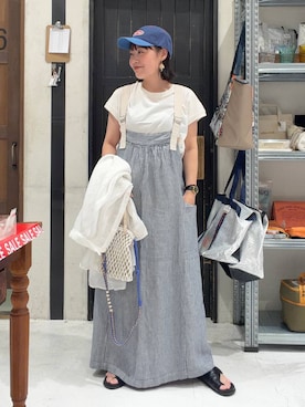 カワモトさん（レディース・162cm）の夏コーディネート