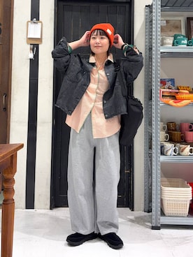 カワモトさん(レディース・162cm)の冬コーディネート