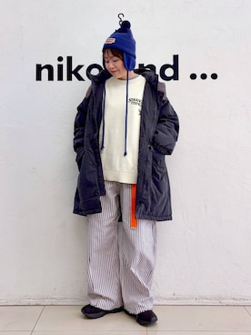 カワモトさん(レディース・162cm)の冬コーディネート