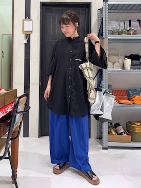 カワモトさん(レディース・162cm)の夏コーディネート