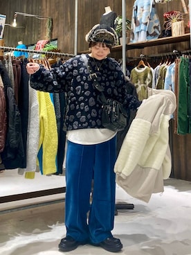 カワモトさん（レディース・162cm）の冬コーディネート