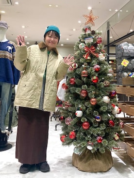 「アイテム（インテリア）」を使った、カワモトさん（レディース・162cm）の秋コーディネート