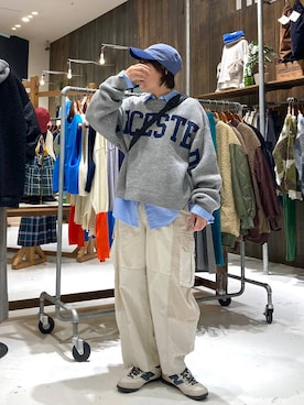 カワモトさん（レディース・162cm）の冬コーディネート