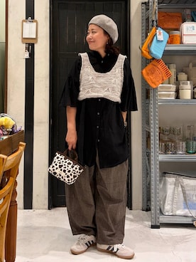 カワモトさん(レディース・162cm)の秋コーディネート
