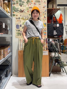 カワモトさん(レディース・162cm)の夏コーディネート