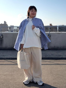 カワモトさん(レディース・162cm)の冬コーディネート