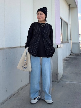 カワモトさん（レディース・162cm）の春コーディネート