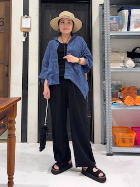 カワモトさん（レディース・162cm）の春コーディネート