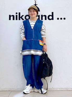 カワモトさん（レディース・162cm）の冬コーディネート