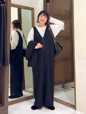 カワモトさん（レディース・162cm）の冬コーディネート