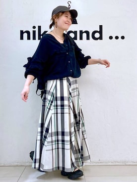 カワモトさん（レディース・162cm）の春コーディネート