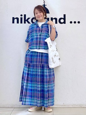 「カラーマイスター_nikoand...」｜カワモトさん（レディース・162cm）の春コーディネート