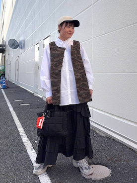 カワモトさん（レディース・162cm）の春コーディネート