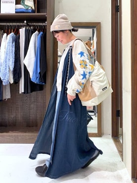 カワモトさん（レディース・162cm）の春コーディネート