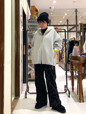 カワモトさん(レディース・162cm)の冬コーディネート